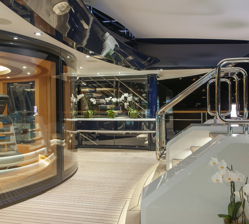 Yacht Solandge - Gymnasium