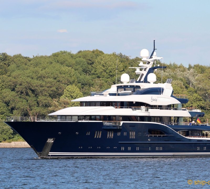 Yacht Solandge - Moored