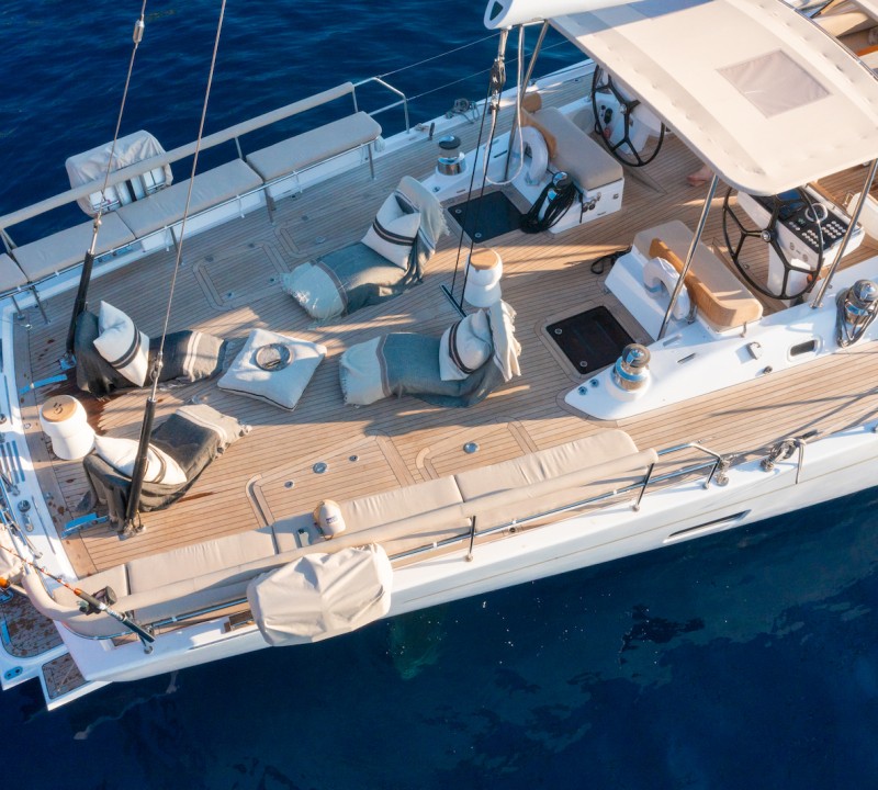 Aerial Of The Aft Deck