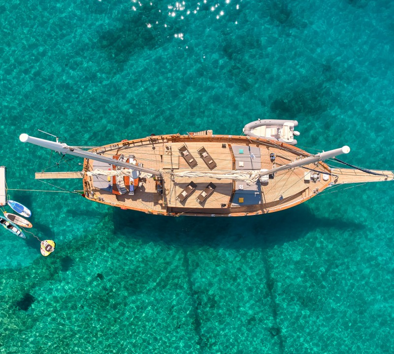 Aerial View In Detail