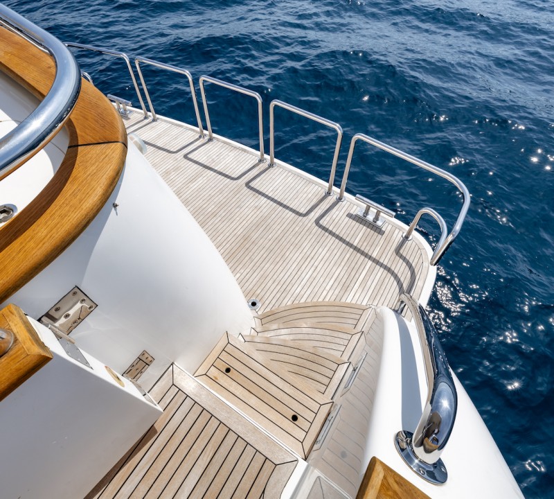 Aft Of The Yacht
