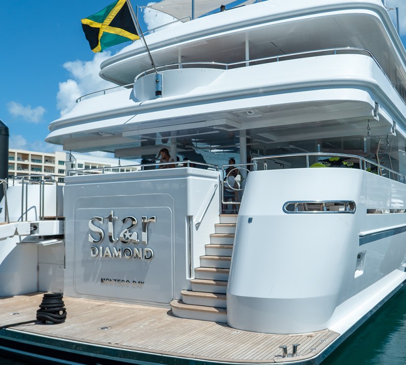 Aft View At Bay