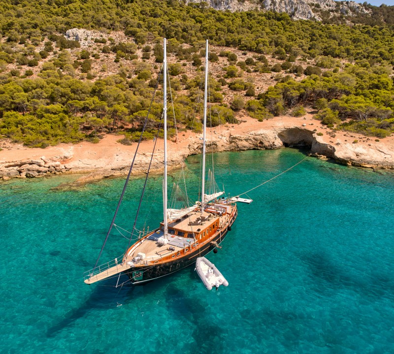 At Anchor In A Bay