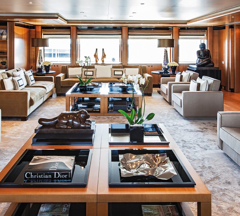 Beautiful Main Saloon