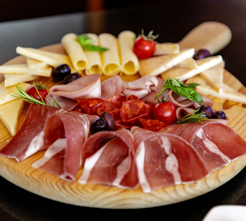 Cheese And Meat Platter