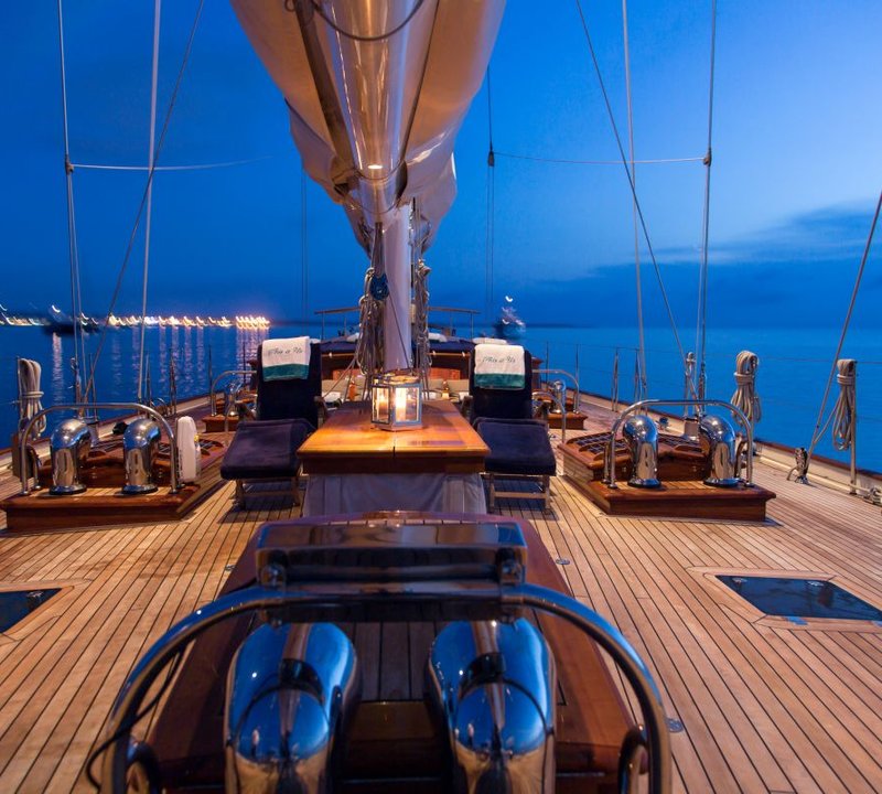 Deck In The Evening