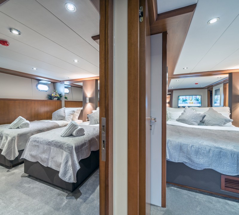 Double Guest Suite And Twin Cabin