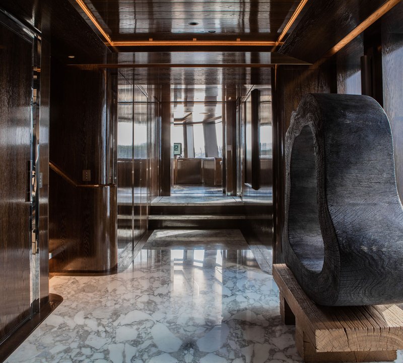 Foyer With Beautiful Art Work