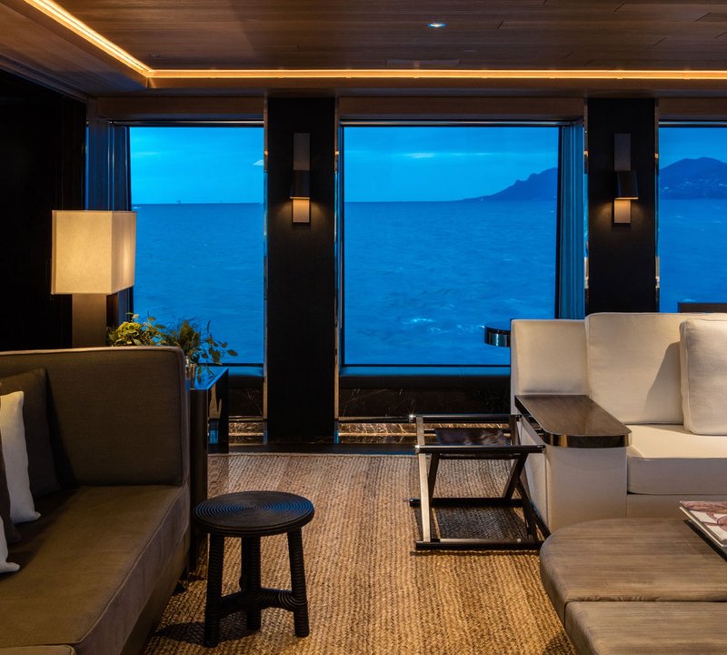Huge Windows In The Saloon