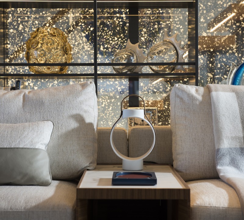 Interiors Of The Yacht