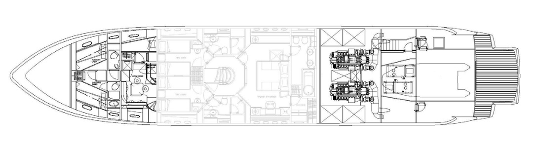 Lower Deck - Plan