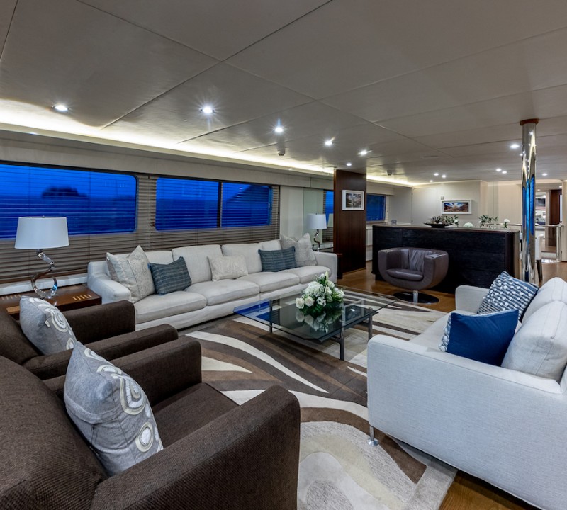 Main Deck Saloon Looking Forward