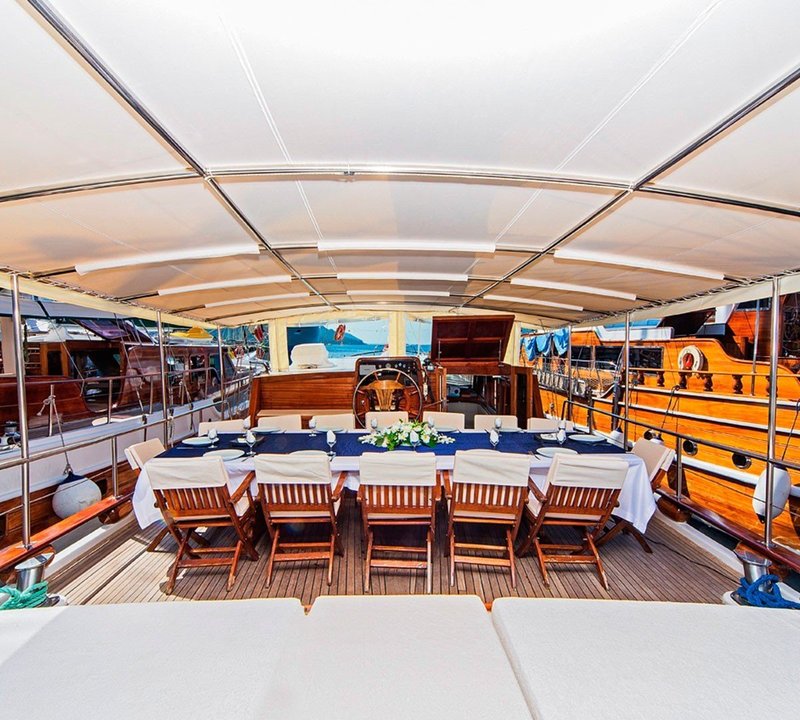 Aft deck