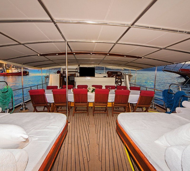 Aft deck