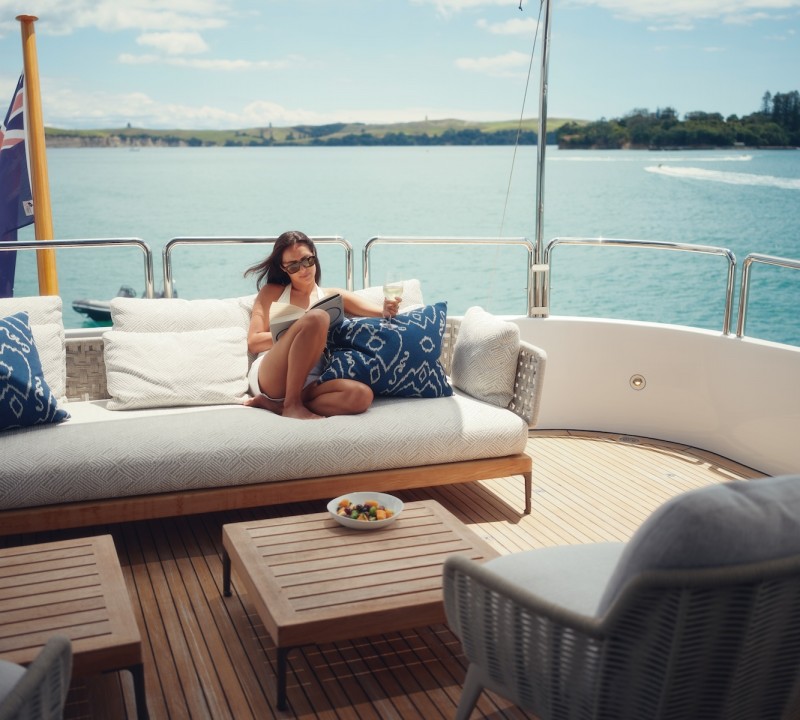 Relaxing On Board