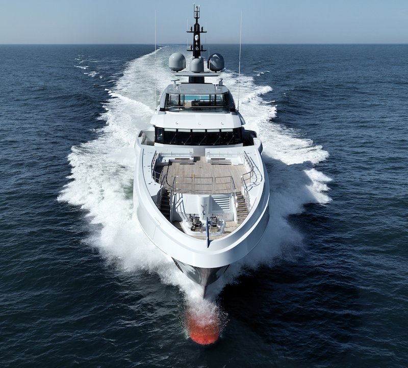 Sea Trials - Cruising - Bow Show