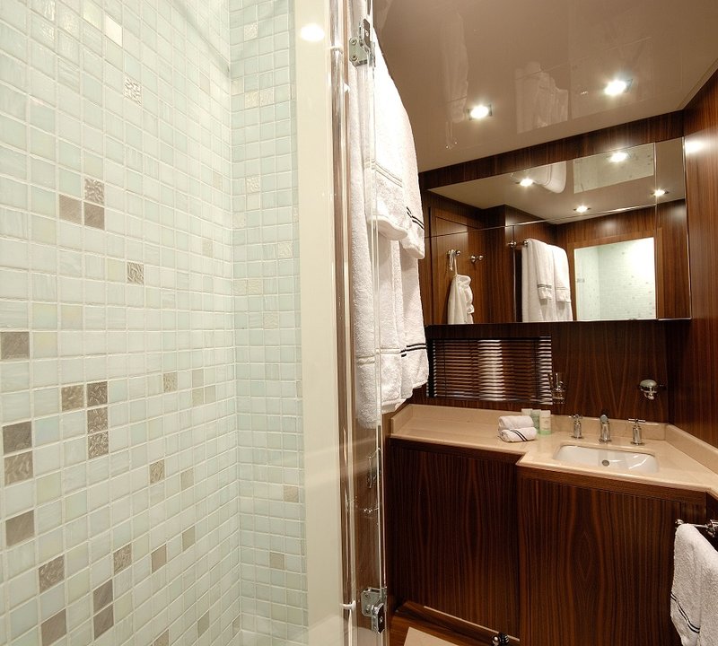 Shower In The Bathroom -