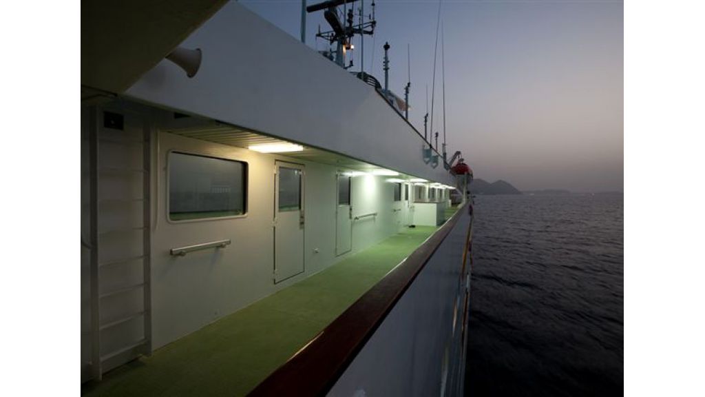 Side Deck By Night