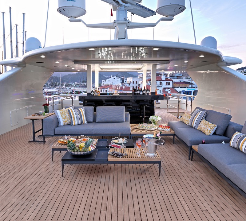 Sun Deck Bar Area