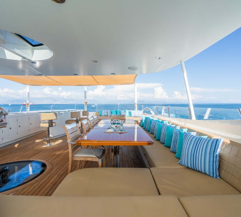 Sun Deck Dining Area