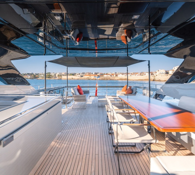 Sun Deck Seating Area