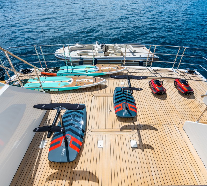 Toys On Swim Platform