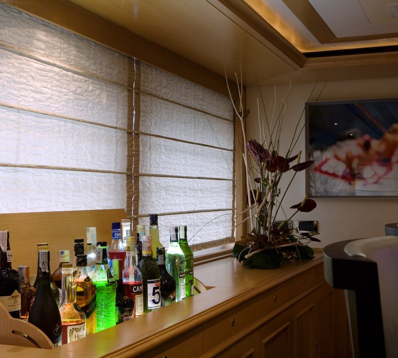 Upper Saloon Drinks Cabinet