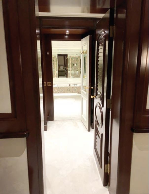 View Of The Bathroom From Guest Suite